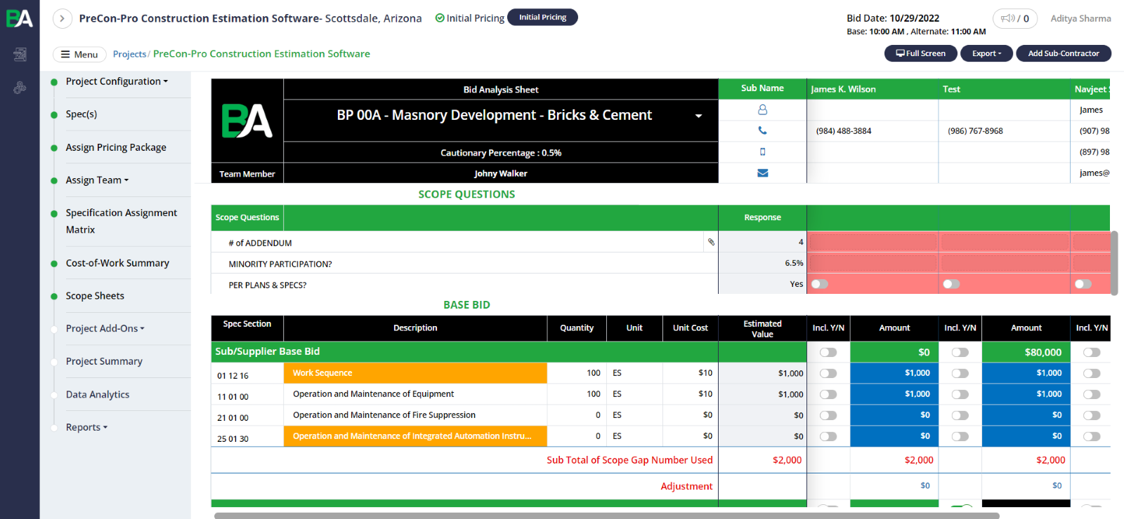 Construction Bidding Software For Efficient Management BidArtPro   Image 2 